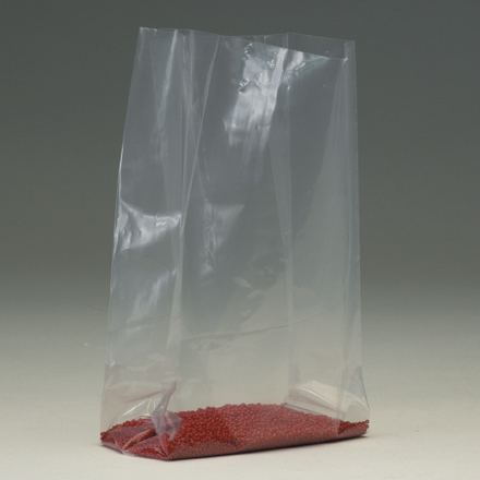 10 x 8 x 16" - 2 Mil Gusseted Poly Bags